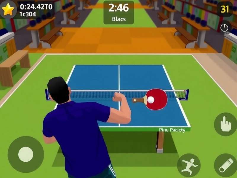 Bharat Ping Pong Star Game Screenshot